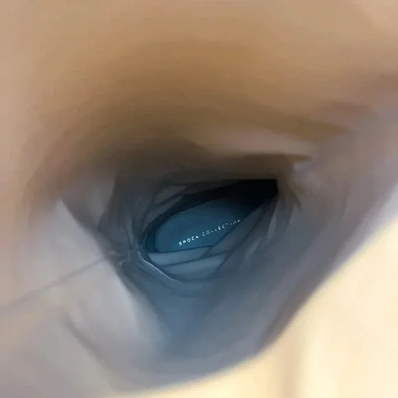 RARE Brock Collection Croc-Effect Cognac Leather Western Designer Riding Boots - Picture 11 of 12